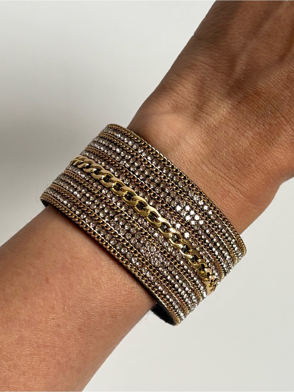 Sparkly cuff bracelet